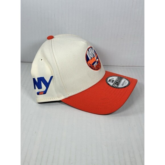 New Era New York Islanders 9FORTY A-Frame NHL Adjustable SnapBack Hat Cap NWT - Picture 3 of 5